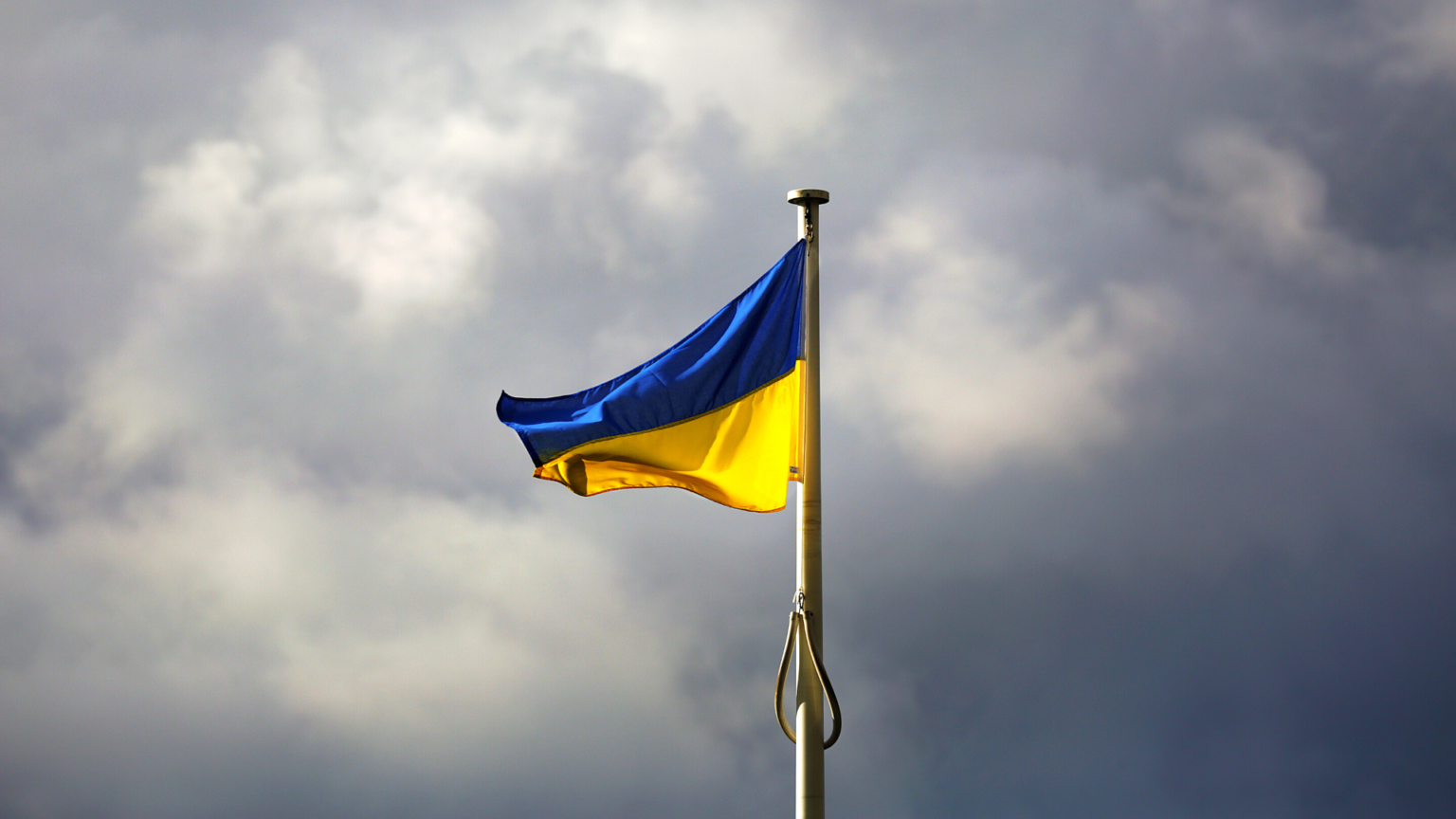 Kuvituskuva. Ukrainan lippu